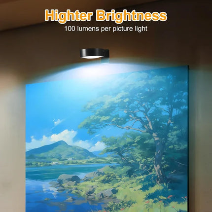 Picture Lights with Remote, Magnetic LED Art Light for Paintings – image 5