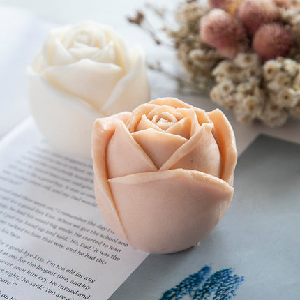 Rose Flower Ice Molds with Easy-Release Silicone | Unique Ice Cubes for Refreshing Drinks