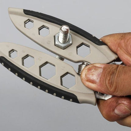 Wire Stripper Tool with Adjustable Tension, Strip Cut and Crimp Hand Tool with Ergonomic Grip for Electrical Wiring Jobs