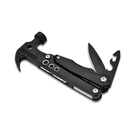 19-in-1 Multitool with Hammer, Screwdriver and Bottle Opener, Pocket Multi Tool for Camping, Hiking and Home Repairs