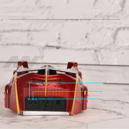 Wall Climbing RC Car with LED Light-Following Remote, 360 Degree Spinning Stunt Toy for Indoor and Outdoor Play