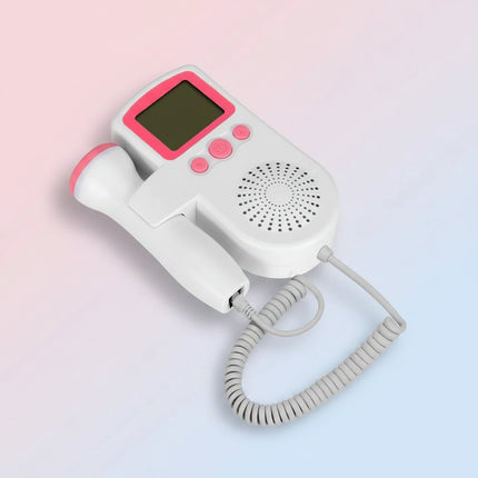 Fetal Heartbeat Monitor with Clear Digital Display | Portable Device for At-Home Pregnancy Monitoring