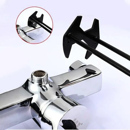 Multi-Use Sink Wrench Tool with Ergonomic Grip | Adjustable Design for Easy Plumbing Repairs