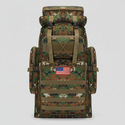 Hiking Backpack with Large Capacity Design for Outdoor Travel | Comfortable Daypack for Gear Organization