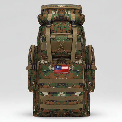 Hiking Backpack with Large Capacity Design for Outdoor Travel | Comfortable Daypack for Gear Organization
