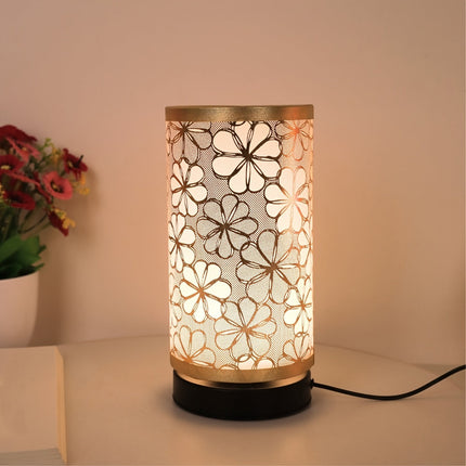 Floral USB Table Lamp with Sunflower Design | Warm Ambient Lighting for Cozy Spaces