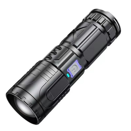 High-Power LED Flashlight with Adjustable Beam | Durable Design for Outdoor Use