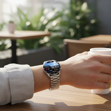 Smartwatch Fitness Tracker with Heart Rate Monitor | Bluetooth Connectivity for Active Lifestyle
