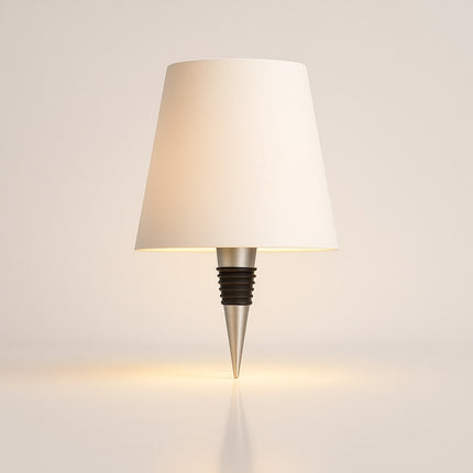 Rechargeable Bottle Lamp with Adjustable Warm White Light | Unique Home Decor for Cozy Ambiance