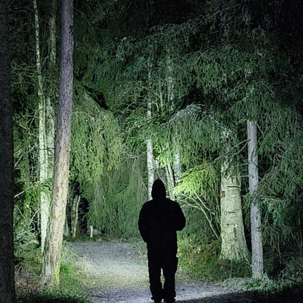 Rechargeable LED Tactical Flashlight with 100,000 Lumens | Durable Aluminum for Outdoor Adventure