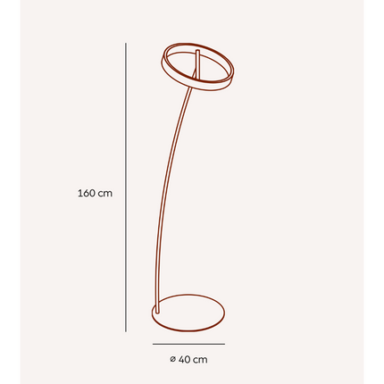 Modern LED Floor Lamp with Remote Control & Adjustable Brightness | Minimalist Design for Cozy Ambiance