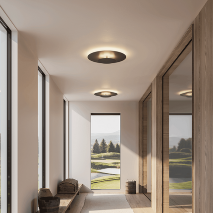 Flush Mount Ceiling Light, Modern Round LED Ceiling Light Fixture, Slim Kitchen Light Fixture for Bedroom and Hallway_03