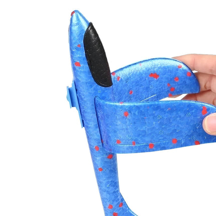Airplane Launcher Toy with Simple Trigger Action | Outdoor Foam Glider for Kids' Active Play and Coordination