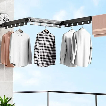 Foldable Suction Cup Drying Rack with Adjustable Arms | Space-Saving Solution for Kitchen and Bathroom