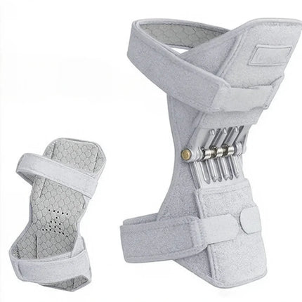 Spring Loaded Knee Brace for Stairs and Walking, Shock Absorbing Knee Support for Hiking, Unisex