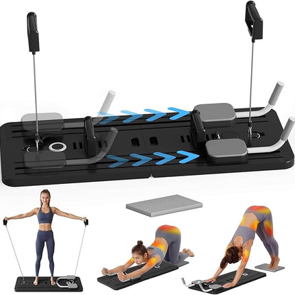 Foldable Full Body Workout Board for Home Training, Compact Folding Exercise Board for Small Apartments and Home Gyms