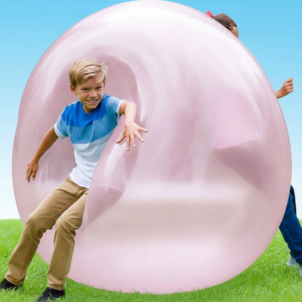 Giant Inflatable Bubble Ball for Outdoor Play with Tear-Resistant TPR | Active Fun for Kids 4+ at Parties and Events