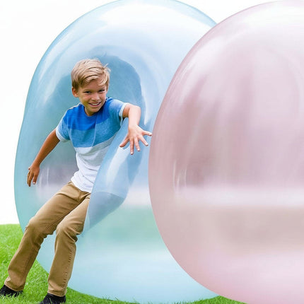 Giant Inflatable Bubble Ball for Outdoor Play with Tear-Resistant TPR | Active Fun for Kids 4+ at Parties and Events