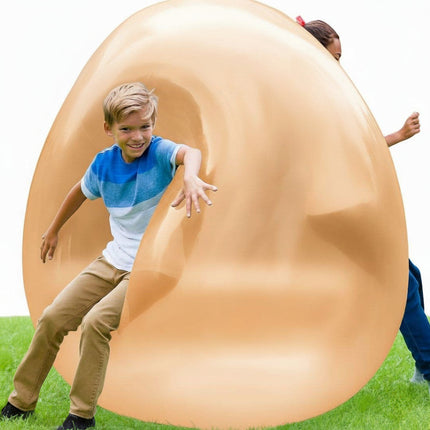Giant Inflatable Bubble Ball for Outdoor Play with Tear-Resistant TPR | Active Fun for Kids 4+ at Parties and Events