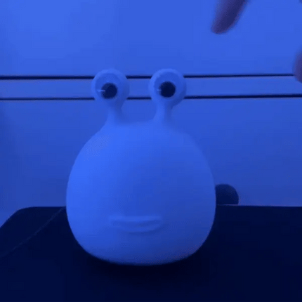 Slug Night Lamp with Soft Glow & Adjustable Brightness | Cozy Lighting for Peaceful Sleep