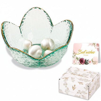 Flower-Shaped Jewelry Dish with Decorative Design | Compact Ring Holder Tray for Organized Storage