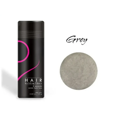 Hair Building Fibres Powder for Thinning Hair, 9 Shades Sweat Resistant Grey Root Touch Up Concealer