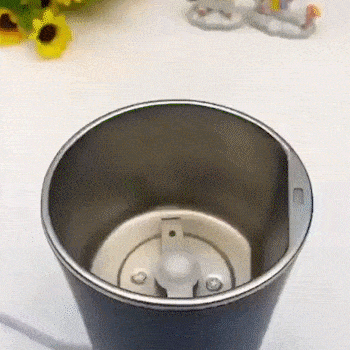 Electric Grain Grinder, One Button Coffee Bean, Nut and Spice Mill with Fine or Coarse Grind