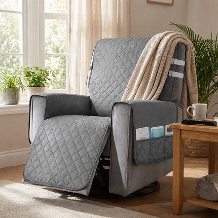 Water-Resistant Chair Slipcover with Stretch Fabric | Easy Fit for Furniture Protection