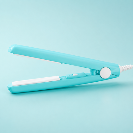Ceramic Mini Hair Curler with PTC Fast Heating & Easy Off Switch | Portable Design for Effortless Curls on the Go