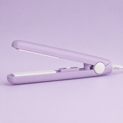Ceramic Mini Hair Curler with PTC Fast Heating & Easy Off Switch | Portable Design for Effortless Curls on the Go