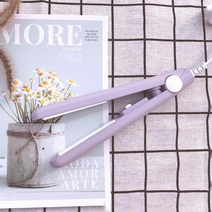 Ceramic Mini Hair Curler with PTC Fast Heating & Easy Off Switch | Portable Design for Effortless Curls on the Go