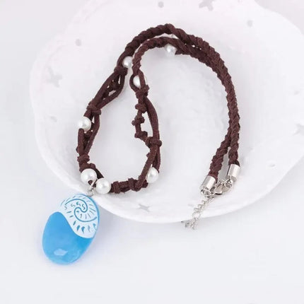 Ocean Princess Necklace for Halloween Costumes | Enchanting Accessory for Cosplay and Themed Events