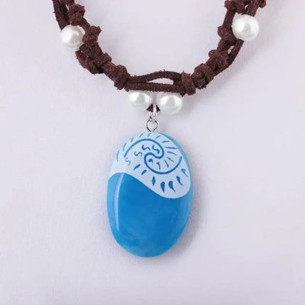 Ocean Princess Necklace for Halloween Costumes | Enchanting Accessory for Cosplay and Themed Events