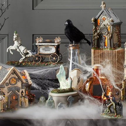 Halloween Grave Stone Decoration with Intricate Design | Perfect Table Decor for Spooky Parties and Mini Gardens