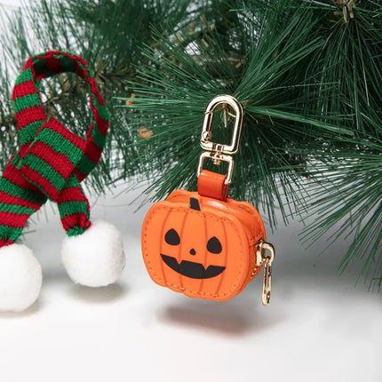 Halloween Mini Storage Bag Keychain with Fun Designs | Cute Accessory for Organizing Coins and Essentials