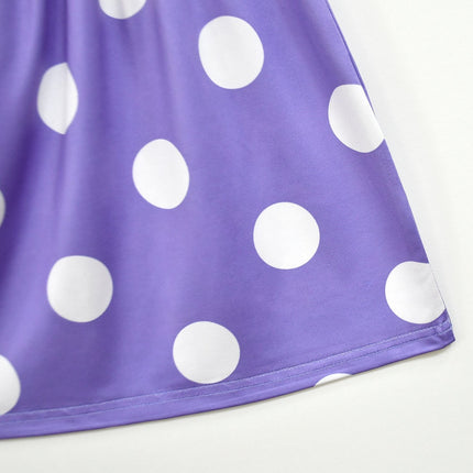 Polka Dot Ruffle Dress for Kids | Cute Halloween Costume for Parties and Dress-Up Fun