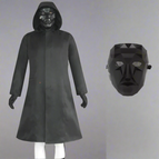 Black Coat + Mask / Small
