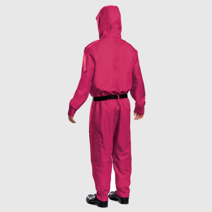 Halloween Costume Jumpsuit Set with Matching Mask & Belt | Complete Outfit for Themed Parties and Events