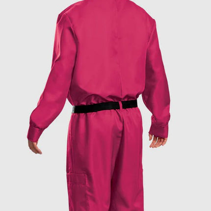 Halloween Costume Jumpsuit Set with Matching Mask & Belt | Complete Outfit for Themed Parties and Events