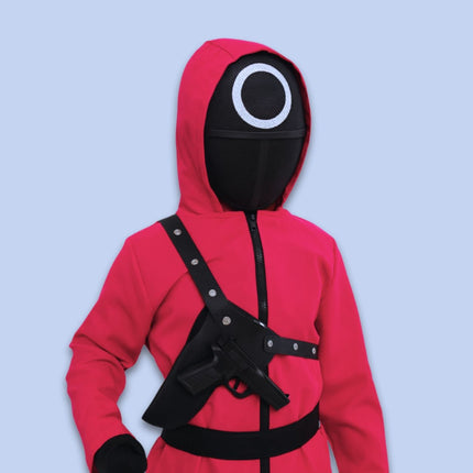 Kids Costume Jumpsuit with Hood, Mask & Accessories | Fun Halloween Outfit for Trick-or-Treating and Parties