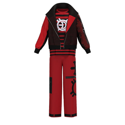 Vampire Costume Set with Jacket and Pants | Bold Dress-Up Look for Halloween and Themed Parties