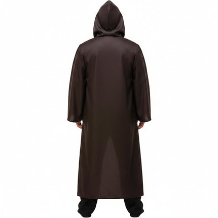 Adult Hooded Adventure Costume Set with Tunic & Pants | Complete Halloween Outfit for Cosplay and Themed Events