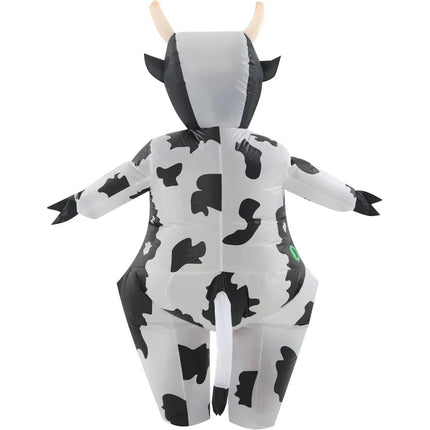 Inflatable Cow Costume for Adults with Eye-Catching Design | Fun Costume for Halloween and Themed Parties