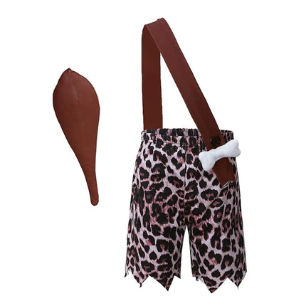 Caveman Costume for Kids with Comfortable Fit | Fun Stone Age Outfit for Halloween and Themed Parties