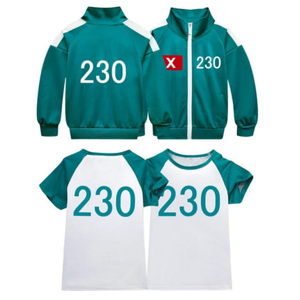 Kids Halloween Tracksuit Costume Set with Jacket, Pants, and T-Shirt | Perfect for School Events and Themed Parties