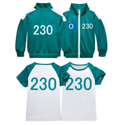 Kids Halloween Tracksuit Costume Set with Jacket, Pants, and T-Shirt | Perfect for School Events and Themed Parties