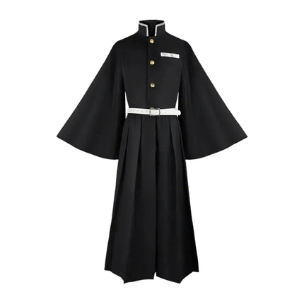Anime Cosplay Kimono Costume with Golden Buttons | Comfortable Outfit for Halloween and Themed Events