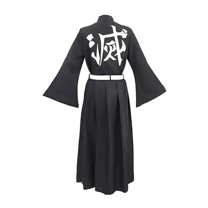 Anime Cosplay Kimono Costume with Golden Buttons | Comfortable Outfit for Halloween and Themed Events
