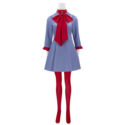 Cosplay Dress Costume for Halloween with Hooded Design | Versatile Outfit for Parties and Themed Events