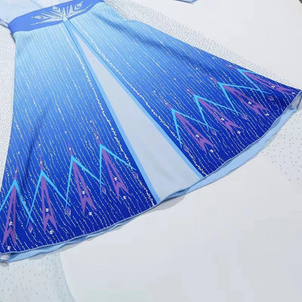 Girls Princess Dress Costume with Sparkling Details | Magical Outfit for Halloween and Parties
